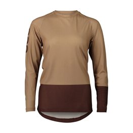 POC maillot de verano de manga larga - MTB PURE - marrón