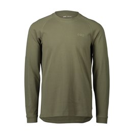 POC maillot de verano de manga larga - POISE CREW - verde