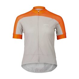 POC jersey de manga corta - W'S ESSENTIAL ROAD - gris/naranja