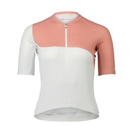 POC jersey de manga corta - ESSENTIAL ROAD  - blanco/rojo
