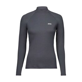 POC camiseta de manga larga - MOCK NECK JERSEY W - gris