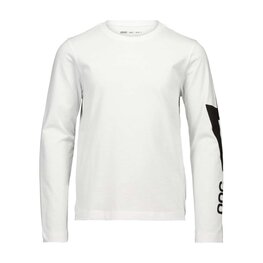POC camiseta de manga larga - TEE LS JR - blanco