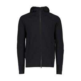 POC sudadera - MERINO ZIP HOOD - negro