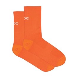 POC calcetines clásicos - CADENCE ROAD SOCKS - naranja