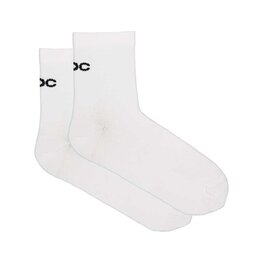 POC calcetines de tobillo - CADENCE ROAD SHORT SOCKS - blanco
