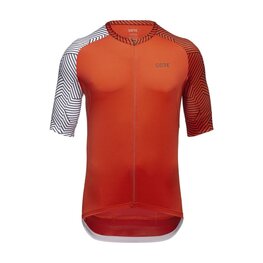GORE jersey de manga corta - C5 - blanco/naranja