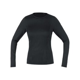 GORE camiseta de manga larga - M WMN BL THERMO LS - negro