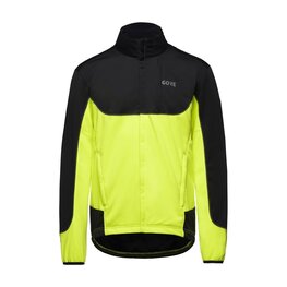 GORE chaqueta cortaviento - C5 GWS THERMO - amarillo/negro