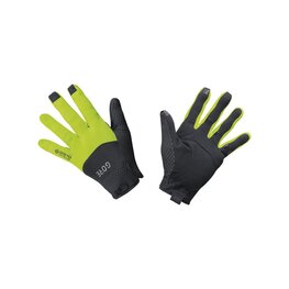 GORE guantes de dedos largos - C5 GTX - amarillo/negro