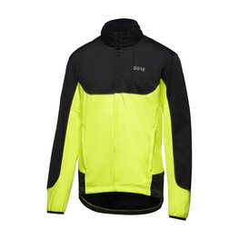 GORE chaqueta aislante - C3 WINDSTOPPER® - amarillo/negro
