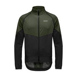 GORE chaqueta cortaviento - PHANTOM - verde/negro