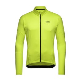 GORE maillot de invierno de manga larga - C3 THERMO - amarillo