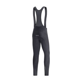 GORE pantalones largos con tirantes - C3 THERMO - negro