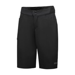 GORE pantalones cortos sin tirantes - PASSION WMN - negro