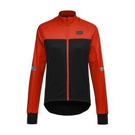 GORE chaqueta cortaviento - PHANTOM WMN - negro/naranja