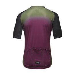 GORE jersey de manga corta - GRID FADE 2.0 - verde/púrpura