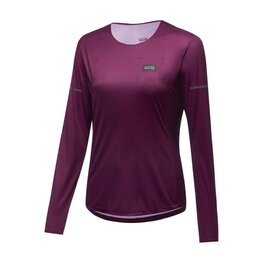 GORE camiseta de manga larga - CONTEST WMN - púrpura