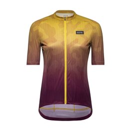 GORE jersey de manga corta - RAIN CAMO WMN - amarillo/púrpura