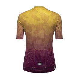 GORE jersey de manga corta - RAIN CAMO WMN - amarillo/púrpura