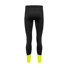 GORE pantalones largos sin tirantes - CONCURVE - negro/amarillo