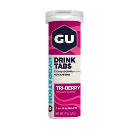 GU Nutrición - HYDRATION DRINK TABS 54 G TRIBERRY