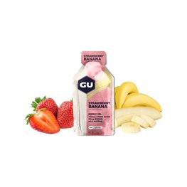 GU Nutrición - ENERGY GEL 32 G STRAWBERRY BANANA
