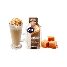 GU Nutrición - ENERGY GEL 32 G CARAMEL MACCHIATO