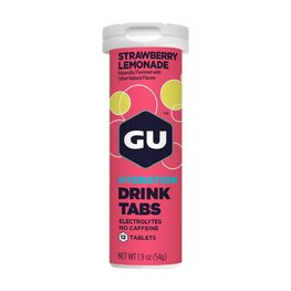 GU beber - DRINK TAABS 54 g STRAWBERRY HIBISCUS