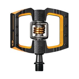 CRANKBROTHERS pedales - MALLET DH 11 - negro/amarillo