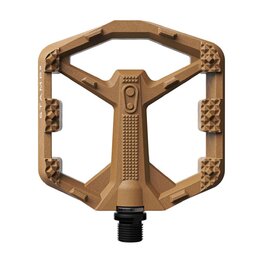 CRANKBROTHERS pedales - STAMP 0 SMALL - marrón