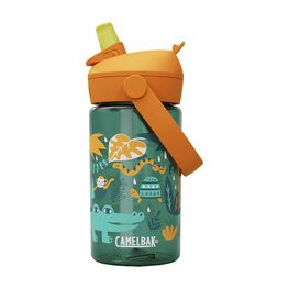 CAMELBAK botella de agua - THRIVE FLIP STRAW KIDS 0,4l - verde/naranja