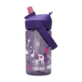 CAMELBAK botella de agua - THRIVE FLIP STRAW KIDS 0,4l - púrpura