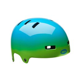 BELL casco - SPAN - turquesa/verde
