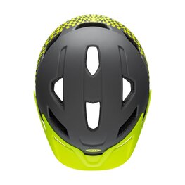 BELL casco - SIDETRACK - gris/amarillo