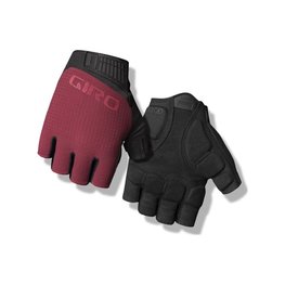 GIRO guantes de dedos cortos - TESSA II GEL - granate/negro