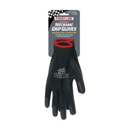 FINISH LINE guantes para lavar la moto - MECHANIC GRIP - negro