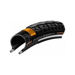 CONTINENTAL chaqueta - RIDE TOUR 24x1.75 - negro