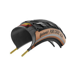 CONTINENTAL PURE CONTACT 28x2.20 - negro/marrón