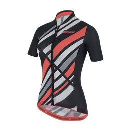 SANTINI jersey de manga corta - SLEEK RAGGIO LADY - negro/rosa