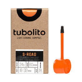 TUBOLITO Alma - S-TUBO ROAD 700x18/28C - SV60 - naranja