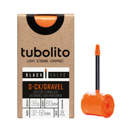 TUBOLITO Alma - S-TUBO CX/GRAVEL BLACK - SV42 - naranja