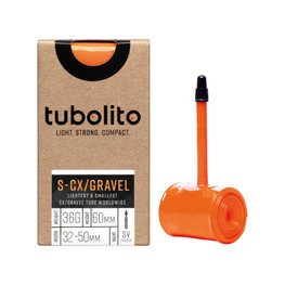 TUBOLITO Alma - S-TUBO CX/GRAVEL BLACK - SV42 - naranja