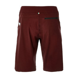 SANTINI pantalones cortos sin tirantes - FULCRO - granate