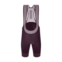 SANTINI pantalones cortos de tirantes - KARMA DELTA  - granate