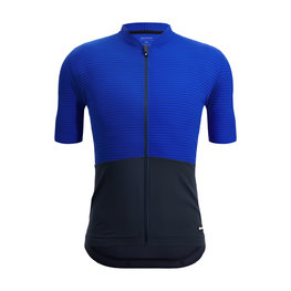 SANTINI jersey de manga corta - COLORE RIGA - azul