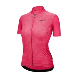 SANTINI jersey de manga corta - COLORE PURO - rosa