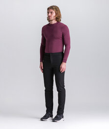 SANTINI pantalones largos sin tirantes - ACTIVE - negro