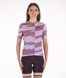 SANTINI jersey de manga corta - FURIA SMART - rosa/púrpura