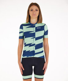 SANTINI jersey de manga corta - FURIA SMART - verde claro/verde