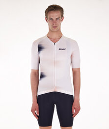 SANTINI jersey de manga corta - OMBRA - blanco